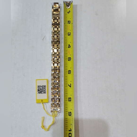 Invicta NWT Elements Gold Chain Bracelet - Picture 5 of 6